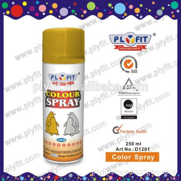 Harmless color spray for Christmas fun spray